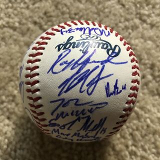 2019 Texas Tech Red Raiders Signed College World Series Game Ball 3
