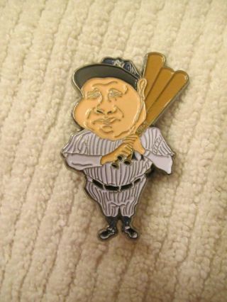 Babe Ruth Caricature Little League Pin From Oh District 5