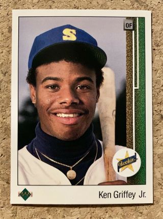 Rc Hof 1989 Upper Deck Ken Griffey Seattle Mariners 1 Baseball Card