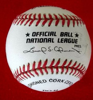ERIC KARROS - LA Dodgers ROY & All Star Firstbase - Autographed MLB Baseball 2