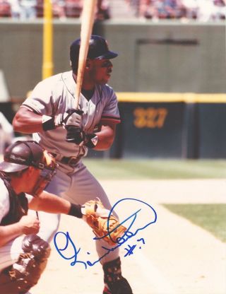 Kevin Mitchell San Francsico Giants Signed One - Of - A - Kind 8x10 Color Photo