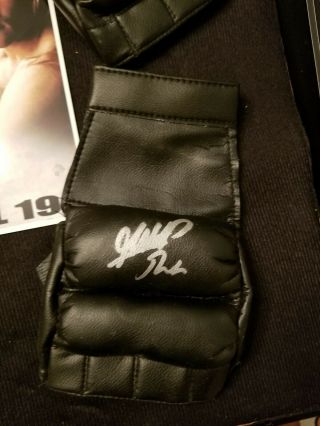 Georges St - Pierre Signed Autographed Mma Glove