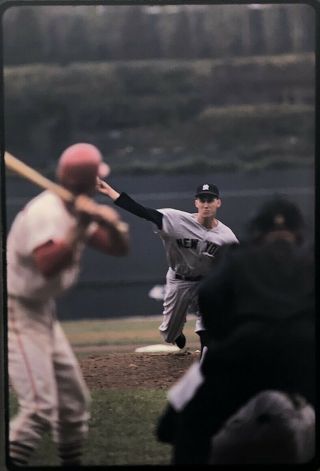 1964 World Series York Yankees 35mm Baseball Slide F12 St Louis Cardinals