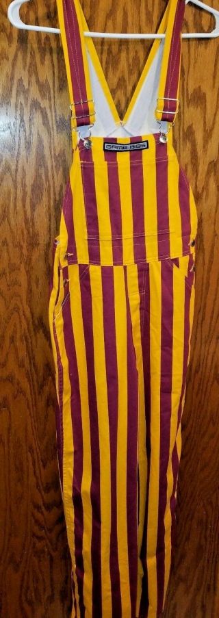 University Of Minnesota Maroon And Gold Game Bibs Size Xs Adult