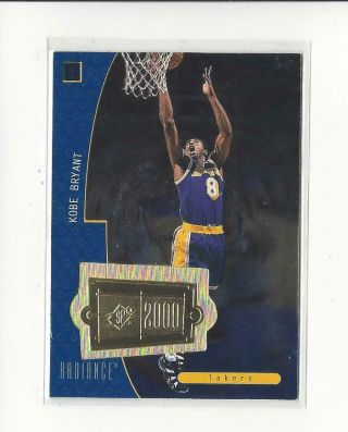 1998 - 99 Spx Finite Radiance 151 Kobe Bryant Spx Lakers /2025