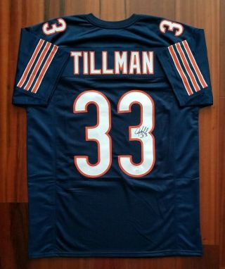 Charles Tillman Autographed Signed Jersey Chicago Bears Jsa