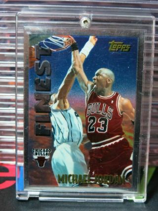 1995 - 96 Topps Michael Jordan Mystery Finest Ptp 