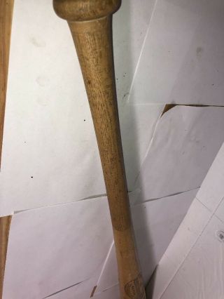 34 " Louisville Slugger 125 Hillerich Bradsby Powerized Vtg Wooden Baseball Bat