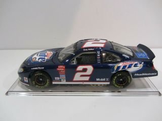 2003 RUSTY WALLACE signed 1:24 NASCAR MILLER LITE DIECAST CAR PENSKE RACE DODGE 4