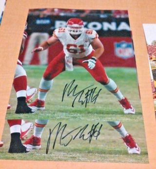 Mitch Morse Kansas City Chiefs Tigers Autographed Signed 8x10 Photo