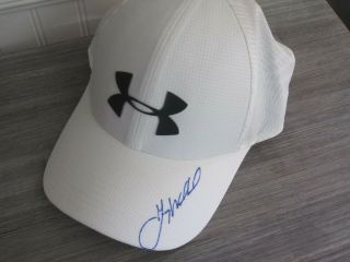 Gary Woodland Signed Under Armour Hat Pga Tour Flag Masters Us Open Golf Prf
