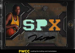 2007 Spx Signed Jersey Kevin Durant Rookie Rc Auto Patch /299 101 (pwcc)