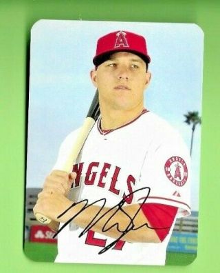 Mike Trout 2016 Topps Archives 69ts - Mt 1969 Retro Angels