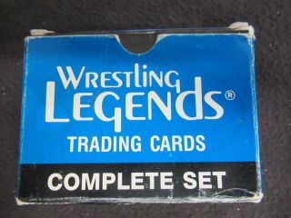 1991 Imagine Wrestling Legends Incomplete Box Set 52/60 Ml726