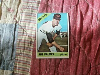 1966 Topps Jim Palmer Rookie Card Baltimore Orioles 126 Baseball Card Ad