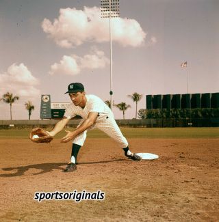 120mm Color Slide - Joe Pepitone - York Yankees