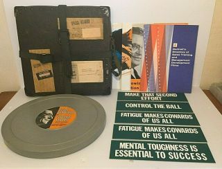 16mm Film Vince Lombardi In Second Effort (1968) Football,  Sales Posters Case