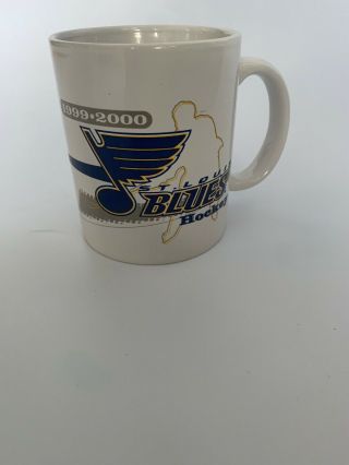 1999 - 2000 St Louis Blues Hockey Maxwell House 13th Annual Coffee Mug Night Mug