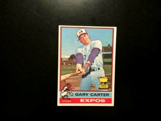 1976 Topps Gary Carter 441 Rookie Rc Expos Baseball Card - Exnm - Hi - End - No Creases