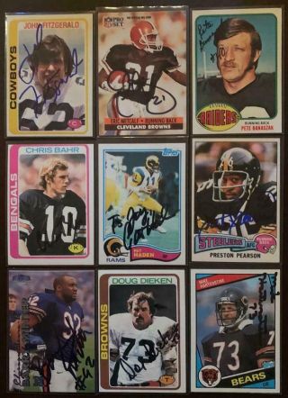 Preston Pearson Pittsburgh Steelers 1975 Topps Signed / Autograph Football Card
