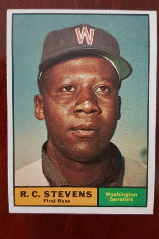 1961 Topps Set Break 526 R.  C.  Stevens Ex - Exmint Centered.  Card High
