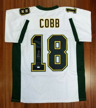 Randall Cobb Autographed Signed Jersey Green Bay Packers Jsa
