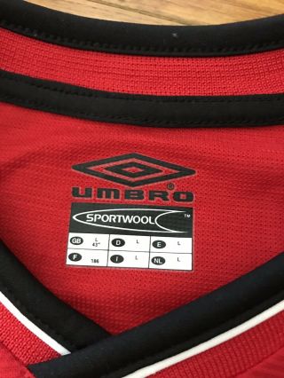 Vintage Umbro 2000/02 Manchester United Jersey Shirt Soccer Football 3