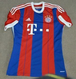 Fc Bayern Munich Adidas Climacool Soccer Football Jersey Medium