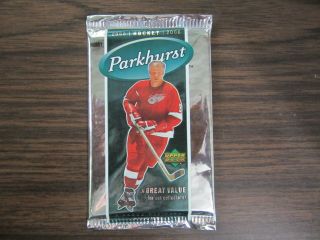 2005 - 06 Upper Deck Parkhurst Hockey Hobby Pack 6 Cards