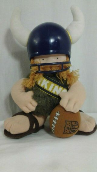 Minnesota Vikings Mascot Plush 1983 By Tudor Games Nfl Huddles