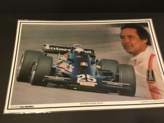 7 Indy Car Photographics Mats Ongais Al & Bobby Unser AJ Foyt Rutherford F1 3