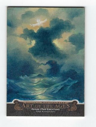 2019 Goodwin Champions 1/1 Art Of The Ages Ivan Aivazovsky Chaos (the Creation)