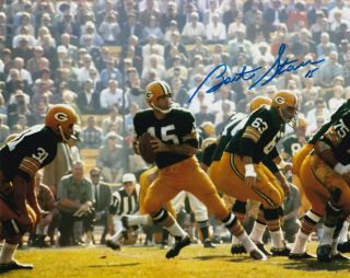 Bart Starr Signed Autograph 8x10 Photo Green Bay Packers