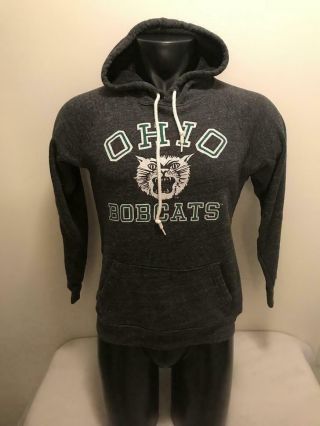 Homage Ohio University Bobcats Hooded Hoodie Sweatshirt Adult Medium
