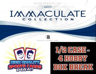 Los Angeles Angels2019 Immaculate Baseball 1/2 Case 4 Hobby Box Break 5