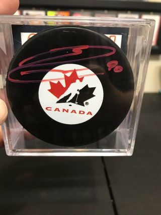 Ryan O’reilly Autogrphed Hockey Puck.  D&a.