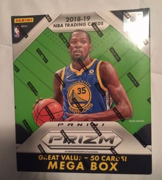 2018 - 19 Panini Prizm Basketball Mega Box - 3 Silver Prizms Plus 10 Pink Ice On Avg