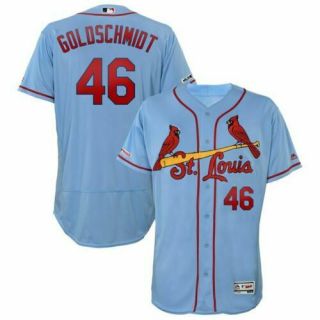 Mens St.  Louis Cardinals 46 Paul Goldschmidt Baseball Jerseys 4color Size S - 3xl
