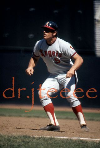 1973 Mike Epstein California Angels - 35mm Baseball Slide
