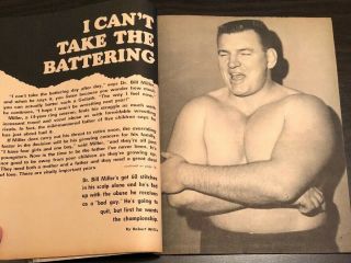 1965 Wrestling Confidential Dec THE SHIEK TONY MARINO GRAHAM DRAKE POWERS WWF 5