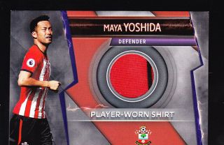 Match Attax Ultimate 2018/19 Maya Yoshida Southampton Player - Worn Shirt Card