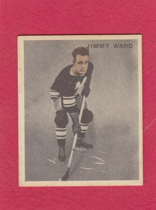 1933 - 34 V357 Ice Kings World Wide Gum 37 Jimmy Ward