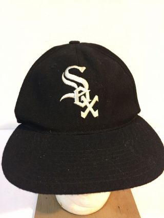 Vintage 90’s Chicago White Sox Snapback American Needle Wool Cap Hat