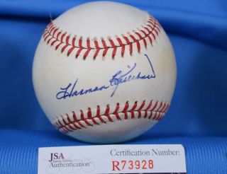 Harmon Killebrew Jsa Hand Signed American League Autograph Baseball