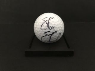 Pga Legend Steve Stricker Hand Signed Wilson Golf Ball Autographed