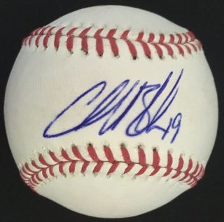 Charlie Blackmon Signed Rawlings Baseball Autographed Psa/dna Colorado Rockies
