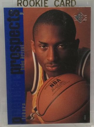 1996 - 97 Upper Deck Sp Premier Prospect 134 Kobe Bryant Rookie Rc La Lakers
