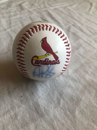 Albert Pujols Cardinals Autographed Baseball Mlb