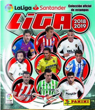 Panini La Liga 2018 - 2019 - Album,  One 50 - Pack Box (250 Stickers) - Very