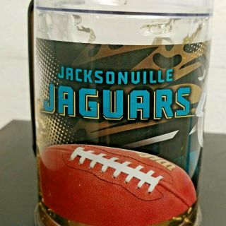 Jacksonville Jaguars NFL Acrylic Crystal Frosty Freezer Mug Football Stein Cup 4